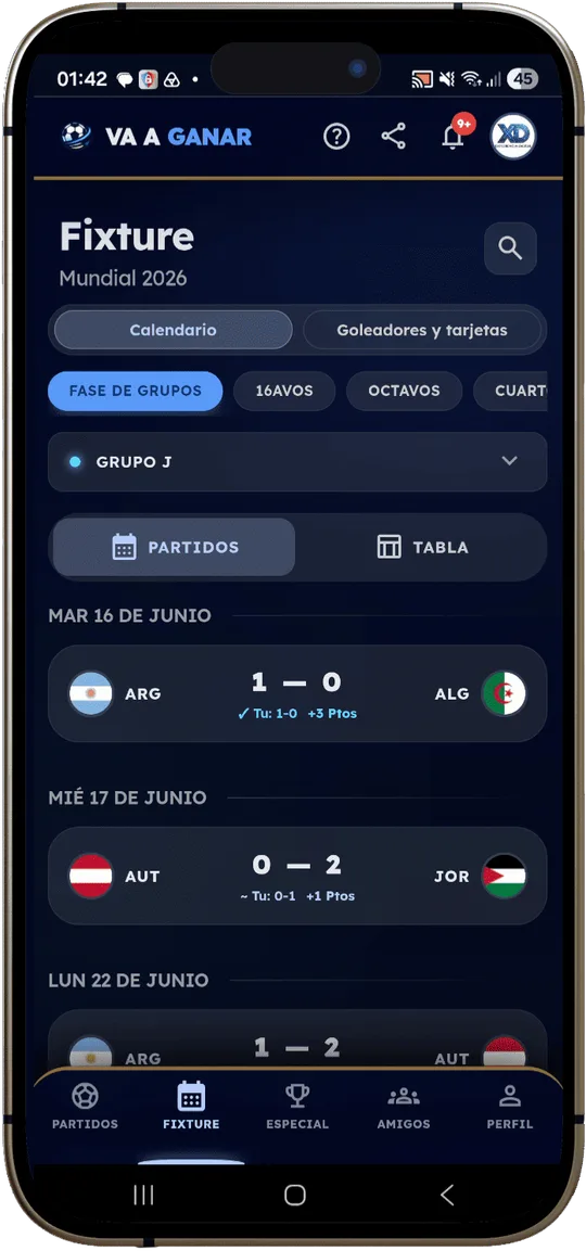 Pantalla Fixture